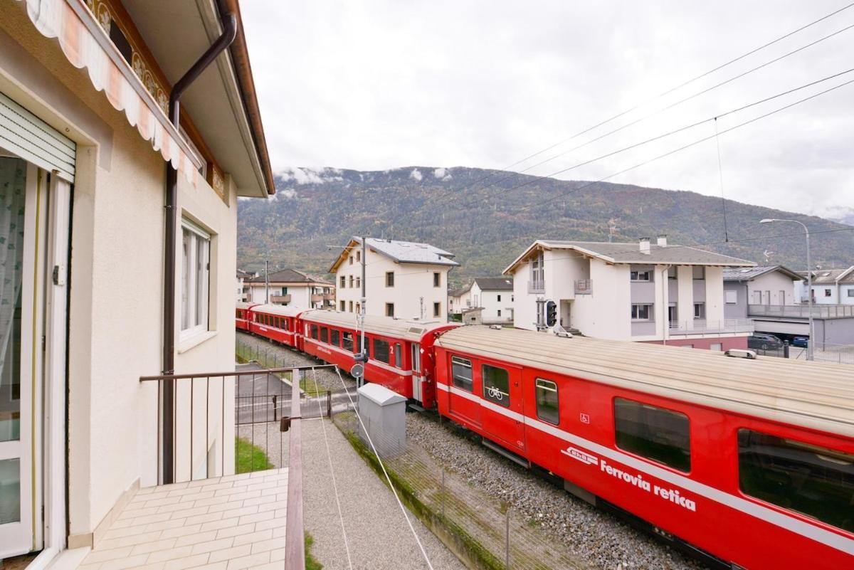 Alp Gruem Apartment - 8 Min Walk To Bernina Express Tirano Exterior foto