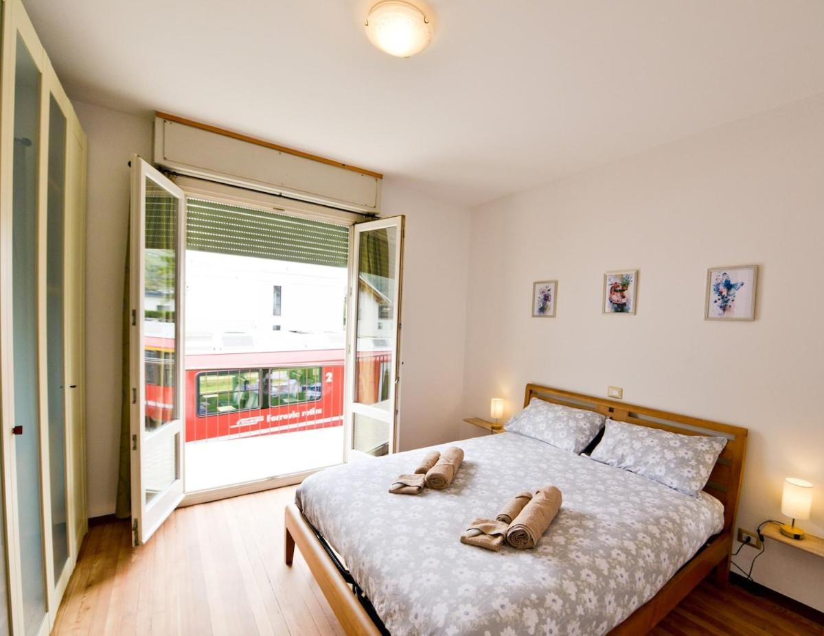 Alp Gruem Apartment - 8 Min Walk To Bernina Express Tirano Exterior foto